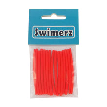 Load image into Gallery viewer, Swimerz Assist Hook Sleeves, Red, 50mmL X 2mmD, Qty 15