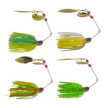 Load image into Gallery viewer, Dekoi 20gm LS22 Closed Eye Spinnerbait, Yellow Blue, Qty 2