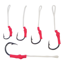 Load image into Gallery viewer, Swimerz 5/0 Single Assist Hooks, 6 pack