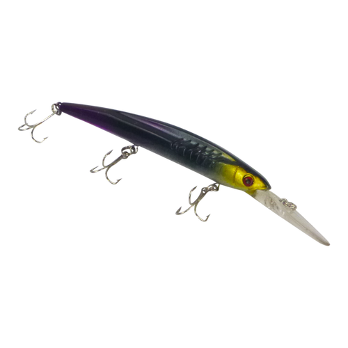 Finesse 'Flash Minnow' Black Gold, 150mm Deep Diving Lure
