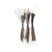 Load image into Gallery viewer, Dekoi Krystal Flash Lure Skirts, Purple Krystal