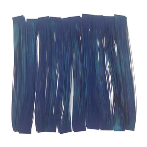 Artizan 22 strand silicon skirt, Metallic Blue, Pack of 20