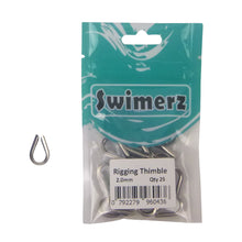 Load image into Gallery viewer, Swimerz Rigging Thimbles, 2.0mm, Qty 25
