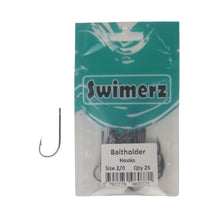 Load image into Gallery viewer, Swimerz 2/0 Baitholder Hook, Qty 25