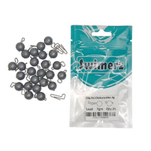 Load image into Gallery viewer, Swimerz 7gm Cheburashka Clip-On Jig Head, Lead, 25 pack