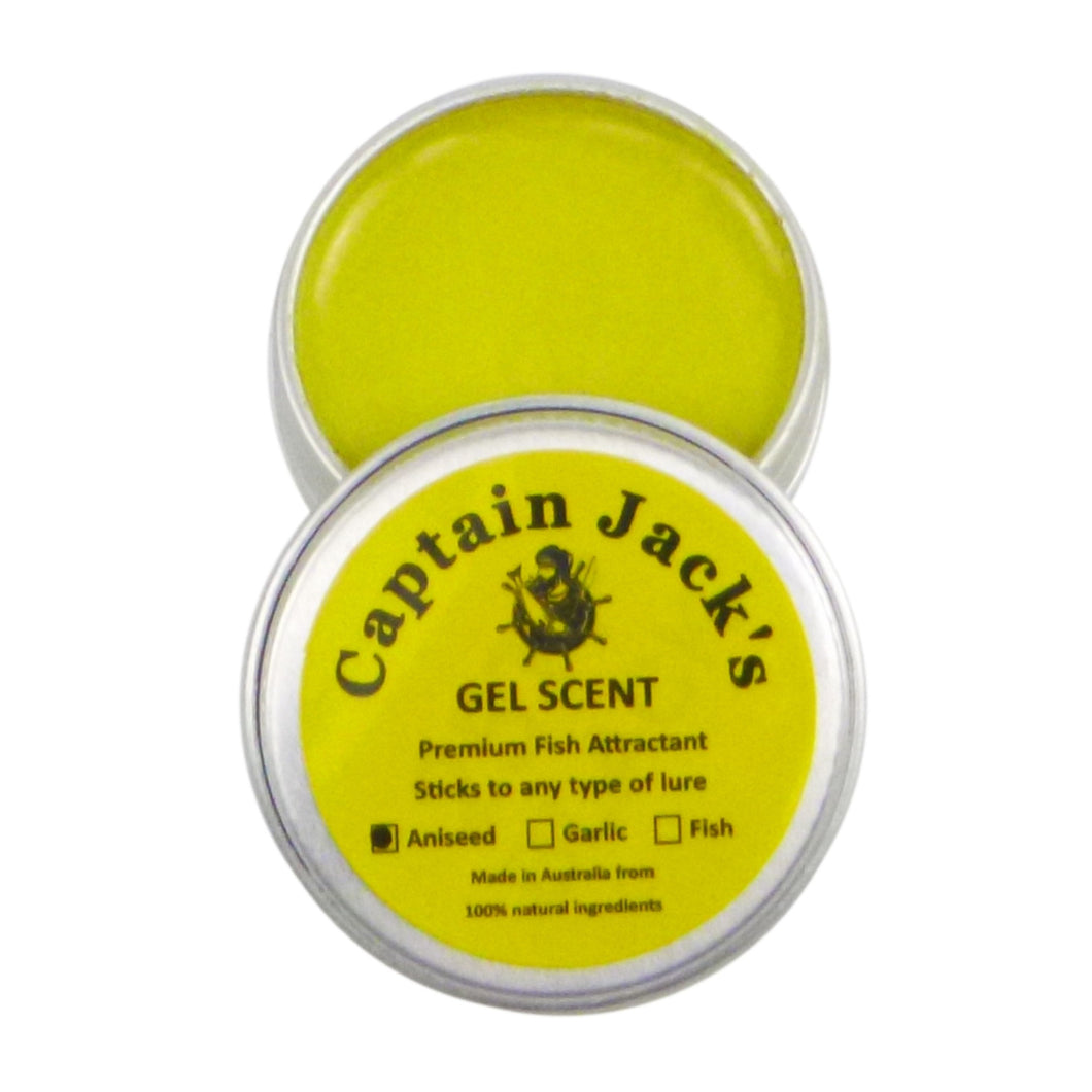 Captain Jack's Gel Scent - Aniseed, 15 gm Tin
