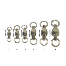 Load image into Gallery viewer, Swimerz Heavy Duty Ball Bearing Swivels, Size 3, 20 pack