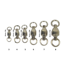 Load image into Gallery viewer, Swimerz Heavy Duty Ball Bearing Swivels, Size 4, 20 pack
