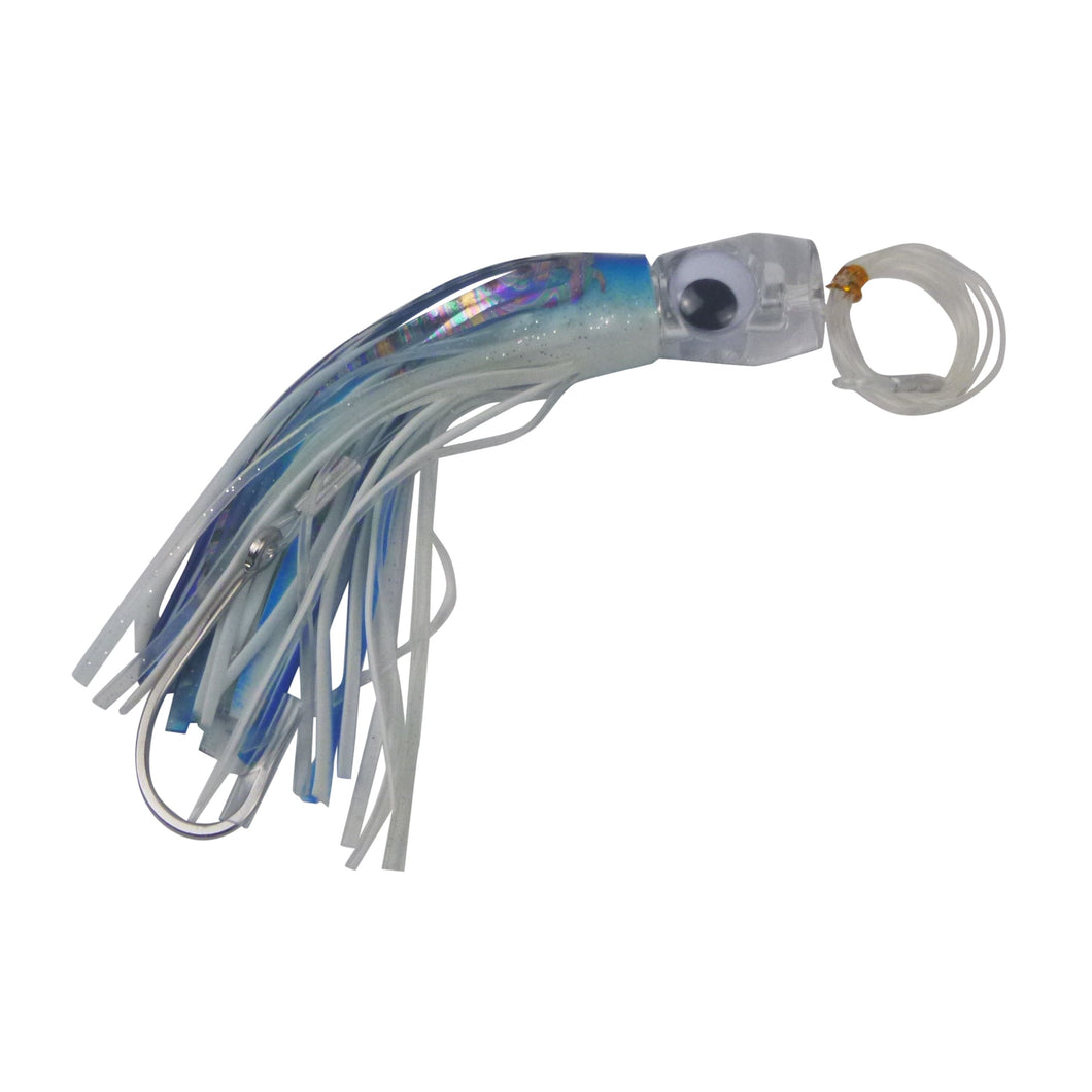 Swimerz Trolling Lure Rigs, 95gm, 23cmL, Size 8/0 Hook, Blue Ocky, 2 pack