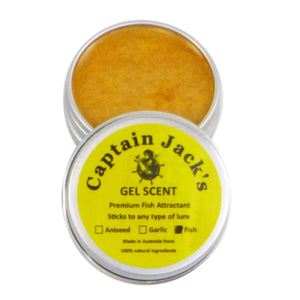 Captain Jack's Gel Scent - Fish, 15 gm Tin