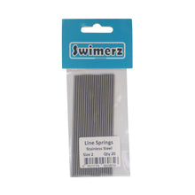 Load image into Gallery viewer, Swimerz Stainless Steel Fishing Line Springs, Size 2, 10cmL, 1.4mmID, 2.0mmOD