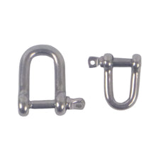 Load image into Gallery viewer, Swimerz Stainless Steel D Shackles, Size 1, 10 pack