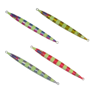 Finesse Lumo Fastdrop Jig, 250gm, Blue Blush, Qty 2