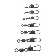 Load image into Gallery viewer, Swimerz Rolling Swivel w Interlock Snap, Size 10, 45 pack