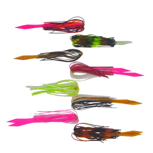 Artizan 22 strand silicon skirt, Metallic Watermelon, Pack of 20