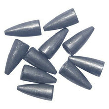 Load image into Gallery viewer, Smooth bore Texas Rig Sinkers