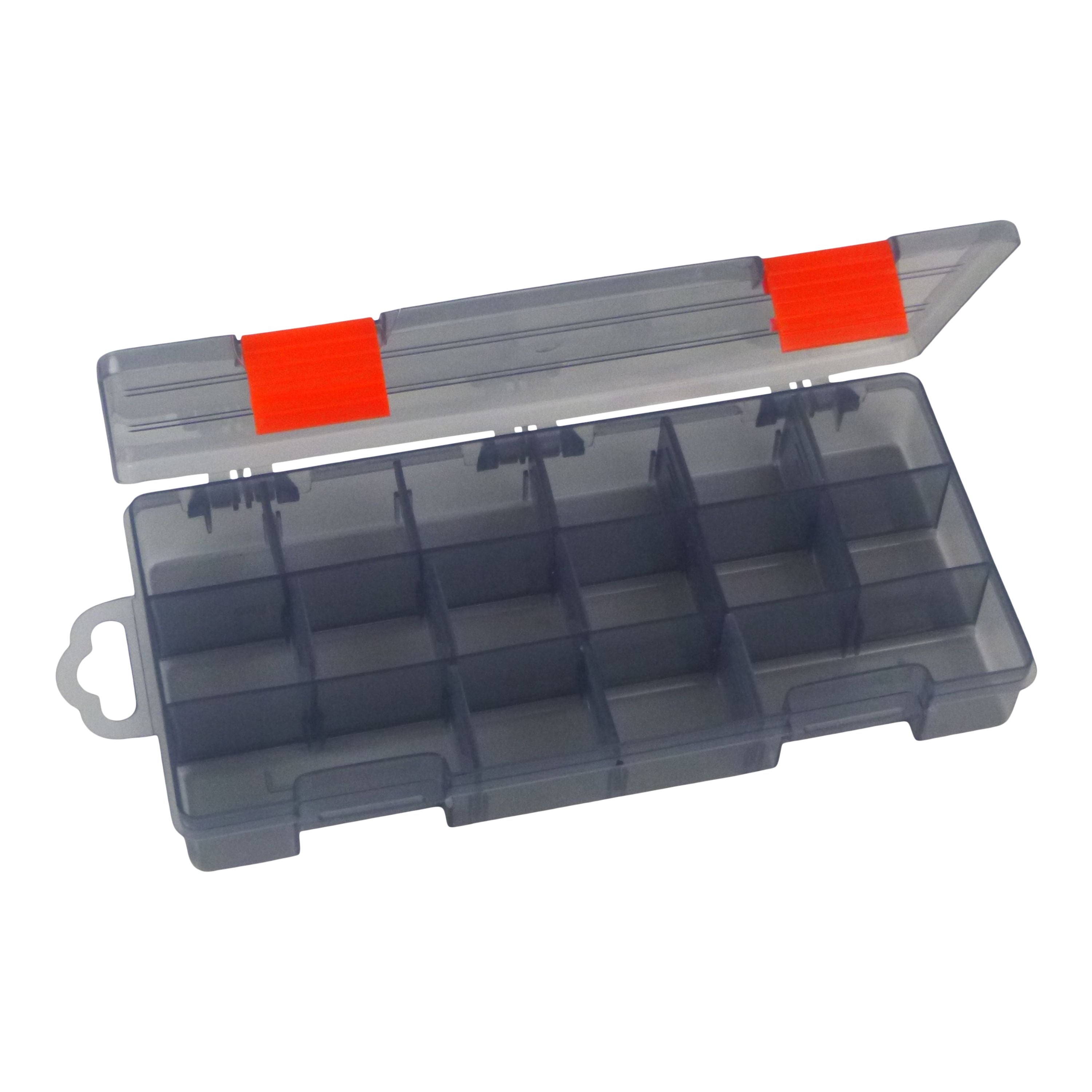 Rig Ezy 16 Compartment Tackle Box. 230mmL x 110mmW x 45mmD. – Blue Seas Tackle Co