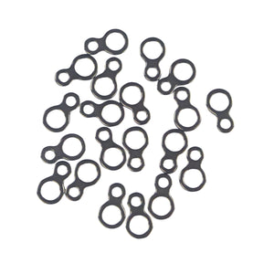 Swimerz 180kg Solid Double Rings, 14mm, 20 pack