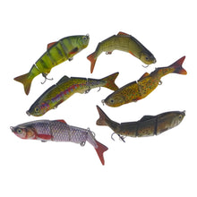 Load image into Gallery viewer, Finesse Naturals 4 Segment Swimbait, 110mm, Perch