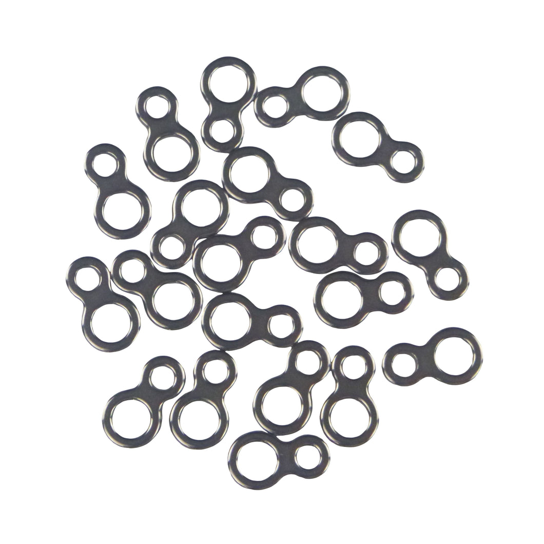 Swimerz 225kg Solid Double Rings, 17mm, 20 pack
