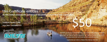Load image into Gallery viewer, Blue Seas Tackle Co Gift Certificates. Start from $10.