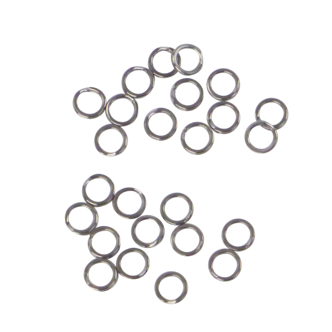 Swimerz 8mm Split Ring Stainless Steel, 25 Pack