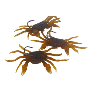 Swimerz Soft Crabs, King Crab, 3 pack