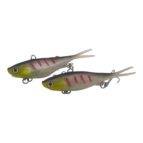 Swimerz 95mm Soft Vibe, Cut Mullet, 2 pack