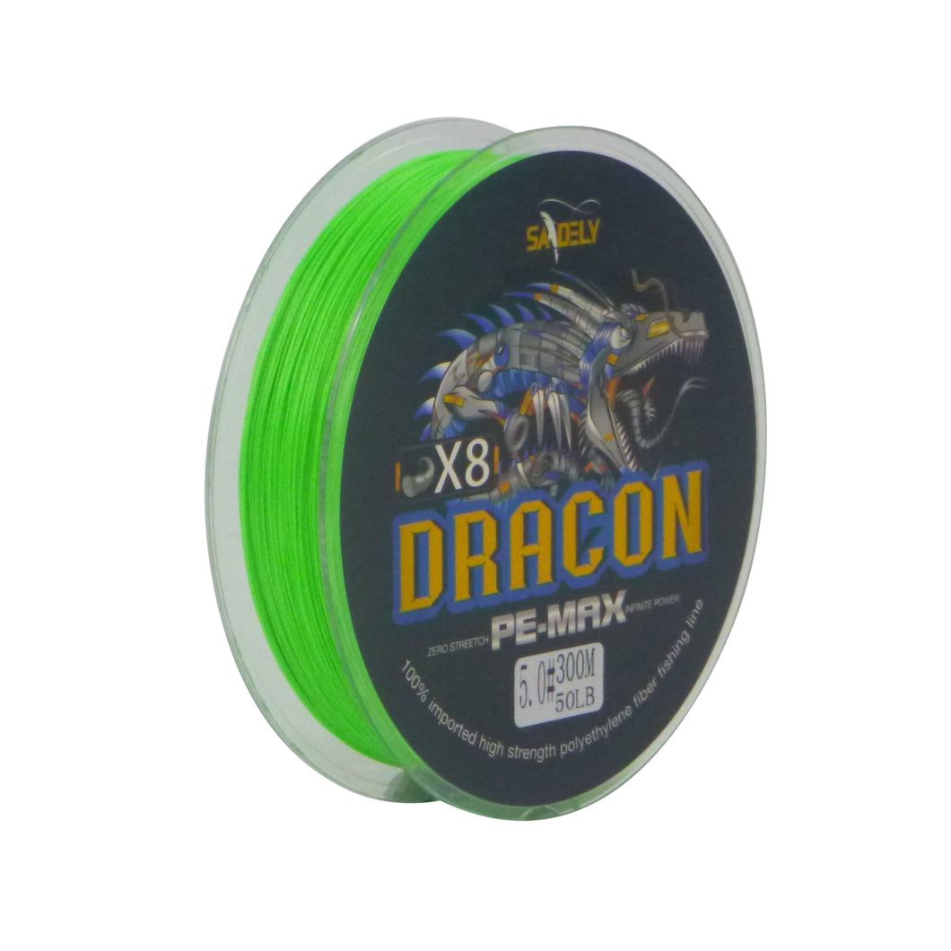 Samdely Dracon X8 Braid, Green, #2.0, 25lb, 300Mtr