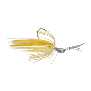 Dekoi 14gm Bladed Swim Jig, Chatterbait, Gold Shine, 2 pack