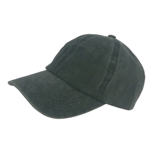 BSTC 6-Panel Baseball Cap, Distressed Cotton, Green