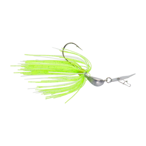 Dekoi 14gm Bladed Swim Jig, Chatterbait, Green Flash, 2 pack