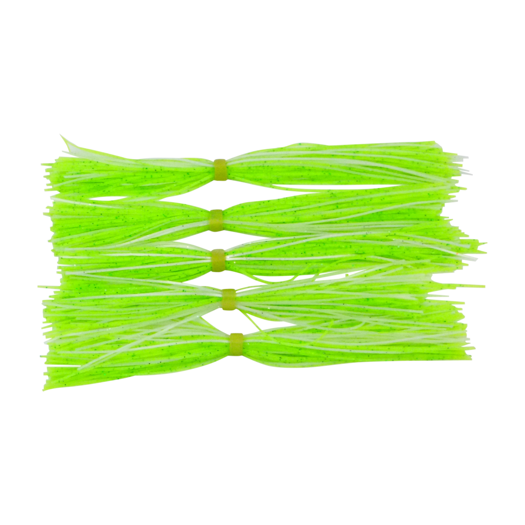 Dekoi Chatterbait Lure Skirts, Green Flash