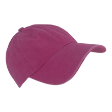 Load image into Gallery viewer, BSTC 6-Panel Baseball Cap, Distressed Cotton, Hot Pink