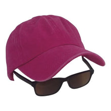 Load image into Gallery viewer, BSTC 6-Panel Baseball Cap, Distressed Cotton, Hot Pink