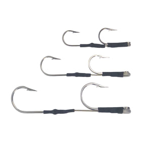 Swimerz Jigging & Trolling Hooks, Inline Double, 10/0, Qty 3