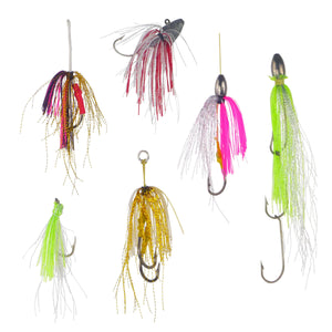 Dekoi Krystal Flash Lure Skirts, Gold Camo