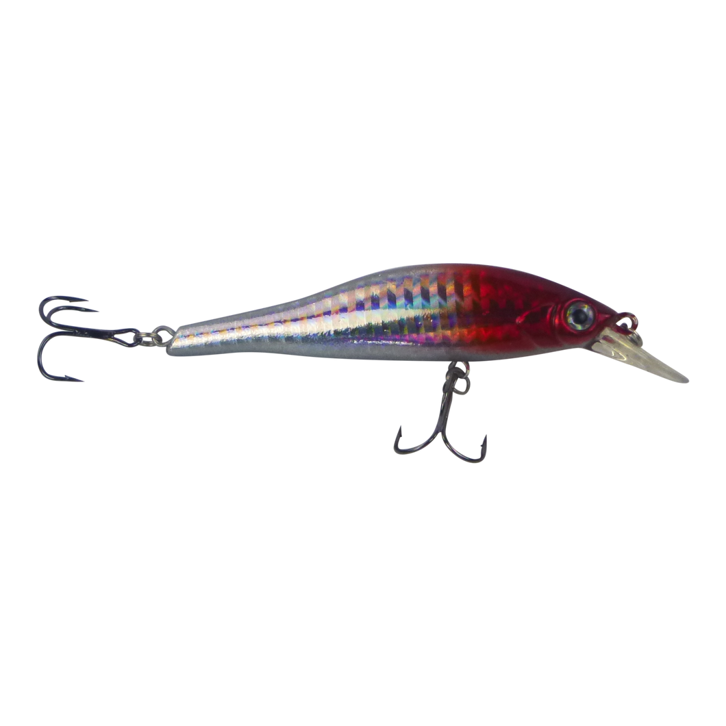 Finesse L Series Minnow, Red Head, 95mm