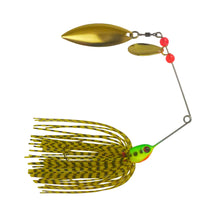 Load image into Gallery viewer, Dekoi 17gm LS21 Closed Eye Spinnerbait, Orange Stripey, Qty 2