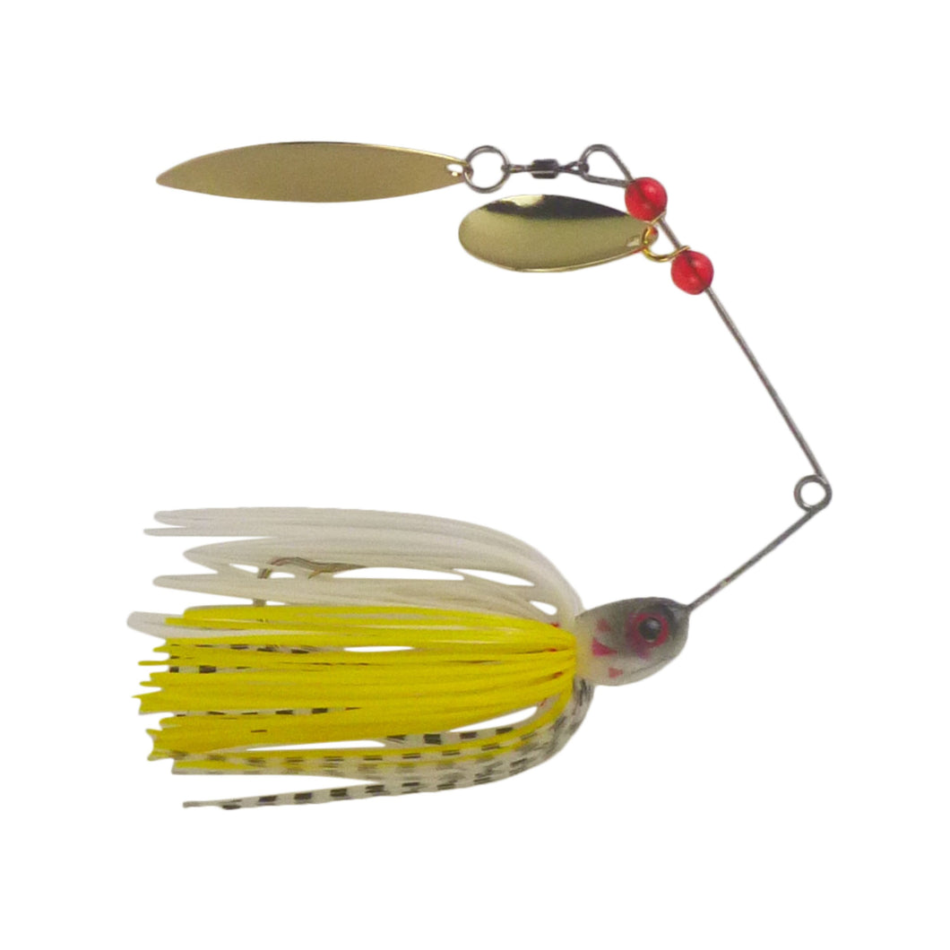 Dekoi 20gm LS22 Closed Eye Spinnerbait, Bumblebee, Qty 2