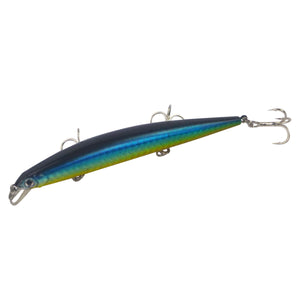 Finesse LW12 Shallow Diving Twitch Bait 120mm, Green N Gold