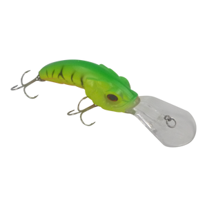 Finesse Leapfrog Deep Diver, 100mm, Lemon Lime – Blue Seas Tackle Co