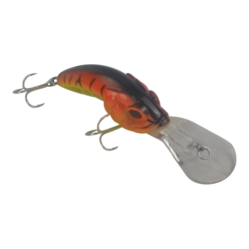 Finesse Leapfrog Deep Diver, 100mm, Orange Fire