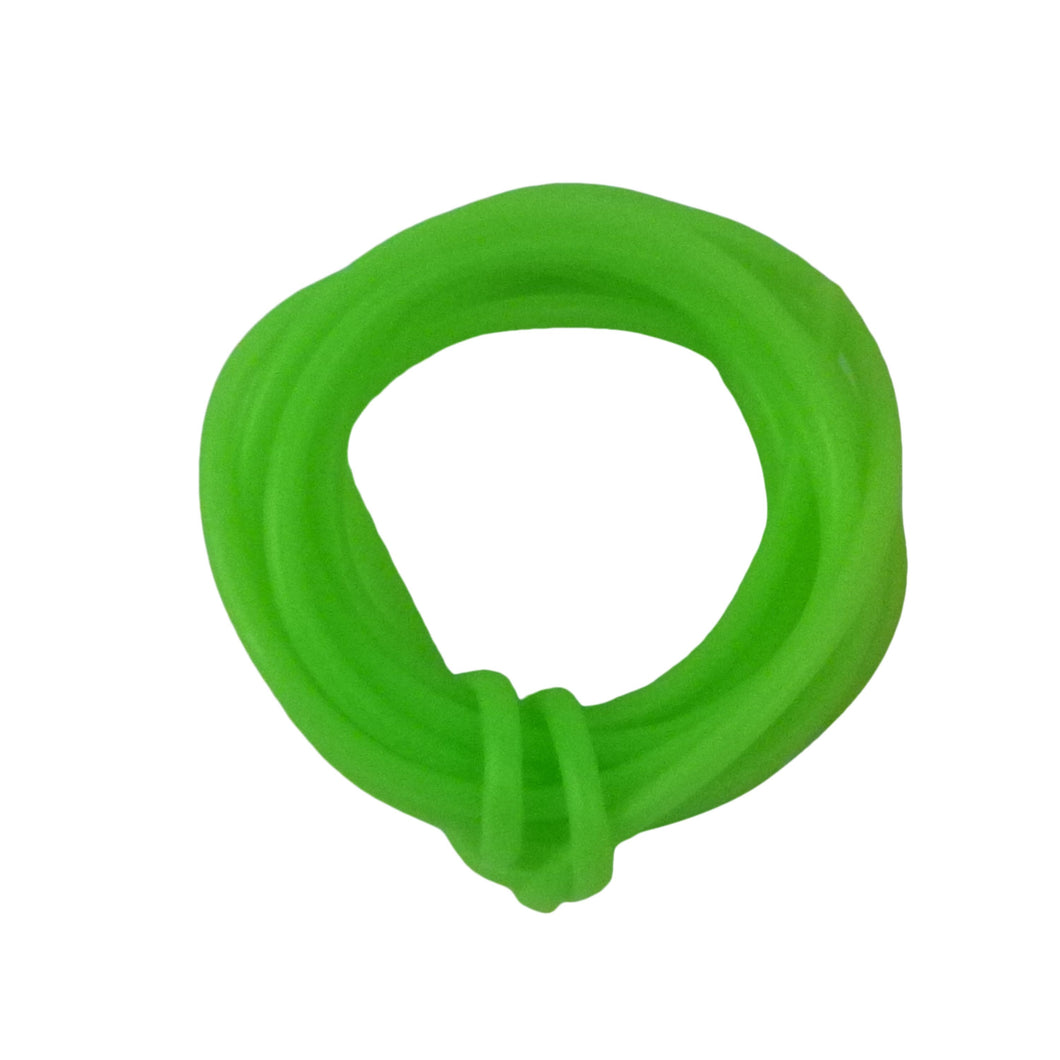 Swimerz Tubes, Lumo Green, 2mmID 3mmOD, 400cm