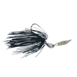 Dekoi 7gm Bladed Swim Jig, Chatterbait, Metallic Seaweed, 2 pack