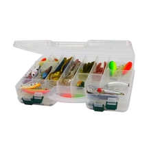 Load image into Gallery viewer, Rig Ezy 44 Compartment Double-sided Tackle Box. 295mmL x 210mmW x 6ommD