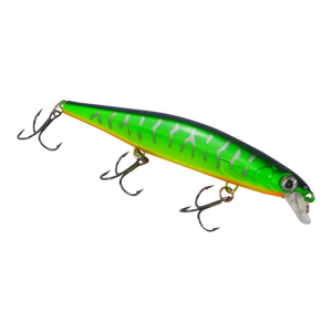 Finesse 'Chudan' 110mm Sinking/Diving Minnow, Lime Green