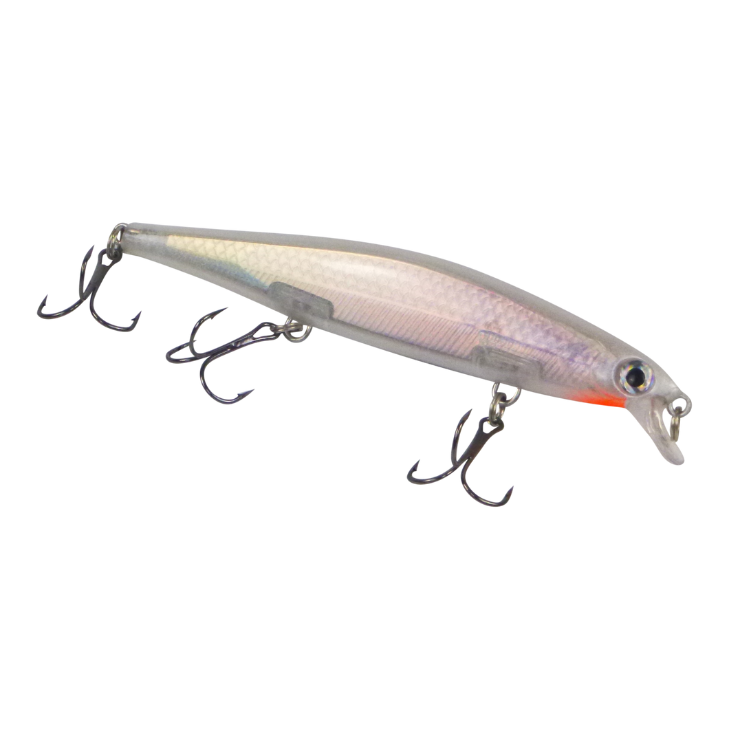 Finesse 'Chudan' 110mm Sinking/Diving Minnow, Ghost Flash