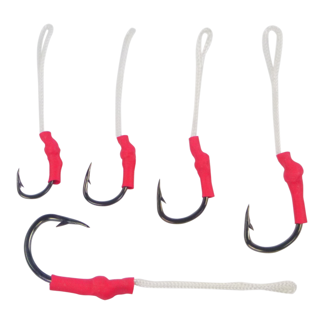 Swimerz 5/0 Single Assist Hooks, 6 pack