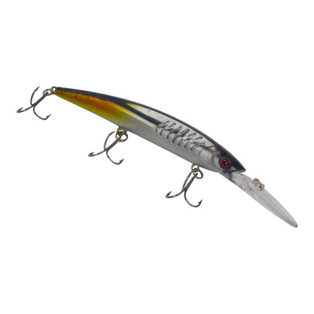 Finesse 'Flash Minnow' Silver Chrome, 150mm Deep Diving Lure